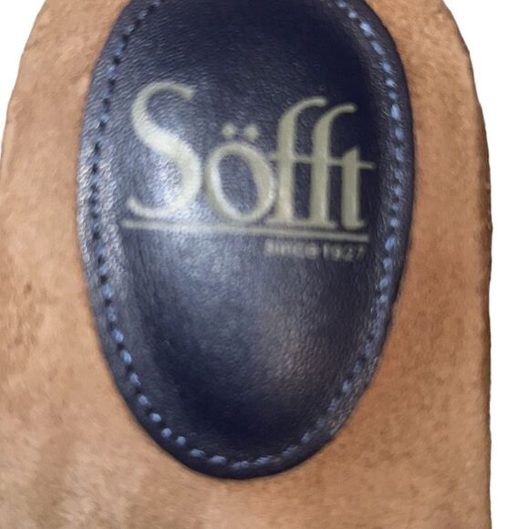 Sofft Blue Multicolored Leather Sandals Size 8 M - Picture 5 of 6